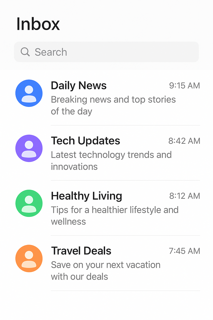 articles to build your list using newsletters