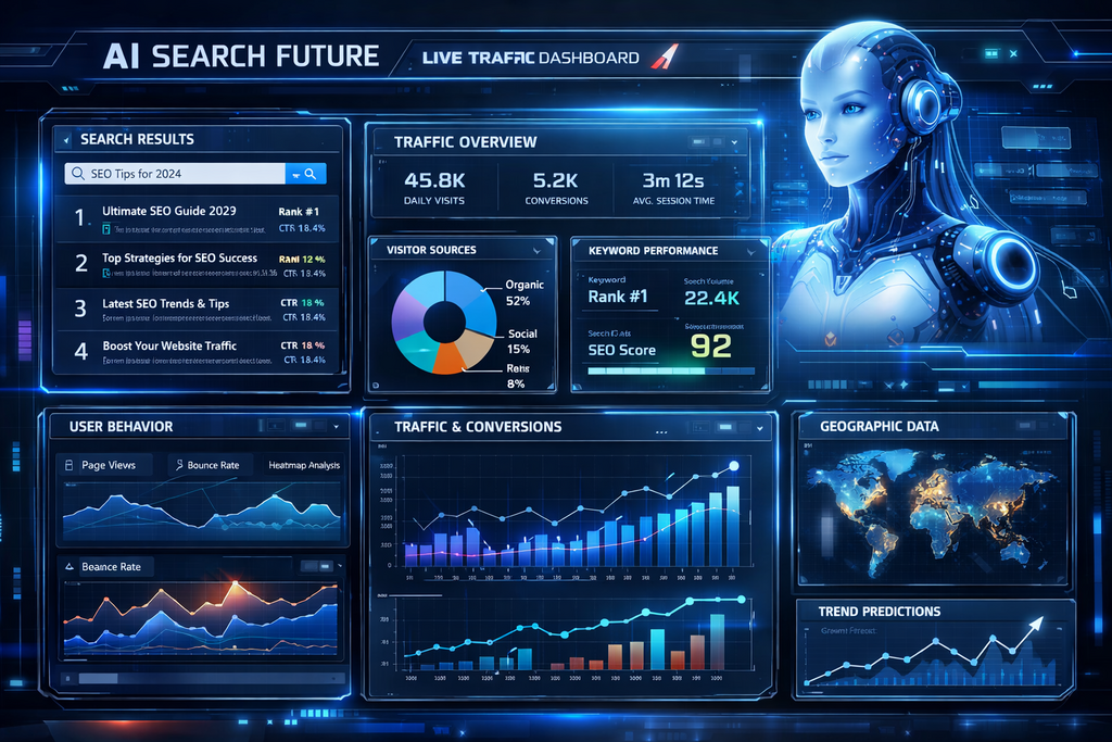 Traffic Supernova generate traffic strategy using AI-powered organic visibility